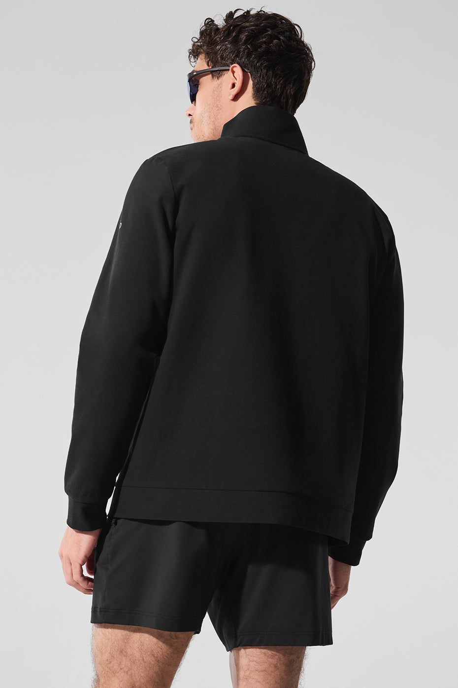 Conquer Max Mock Neck Full Zip - Black--3