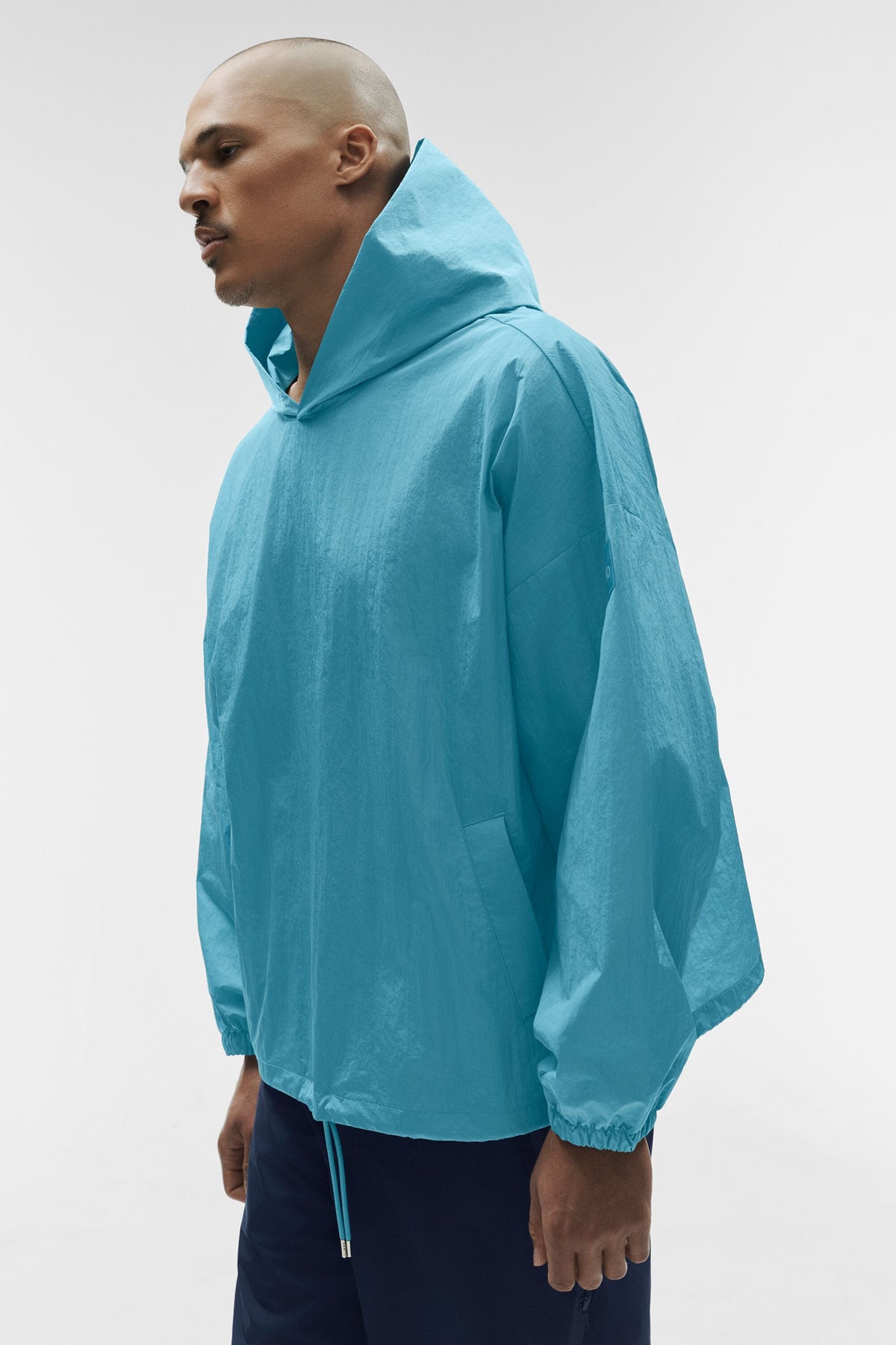 Axis Hooded Pullover - Blue Breeze--3