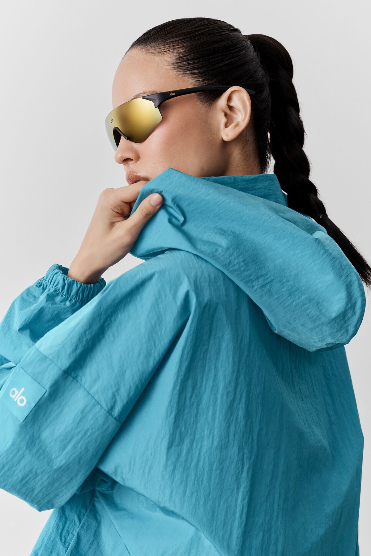 Axis Hooded Pullover - Blue Breeze--2