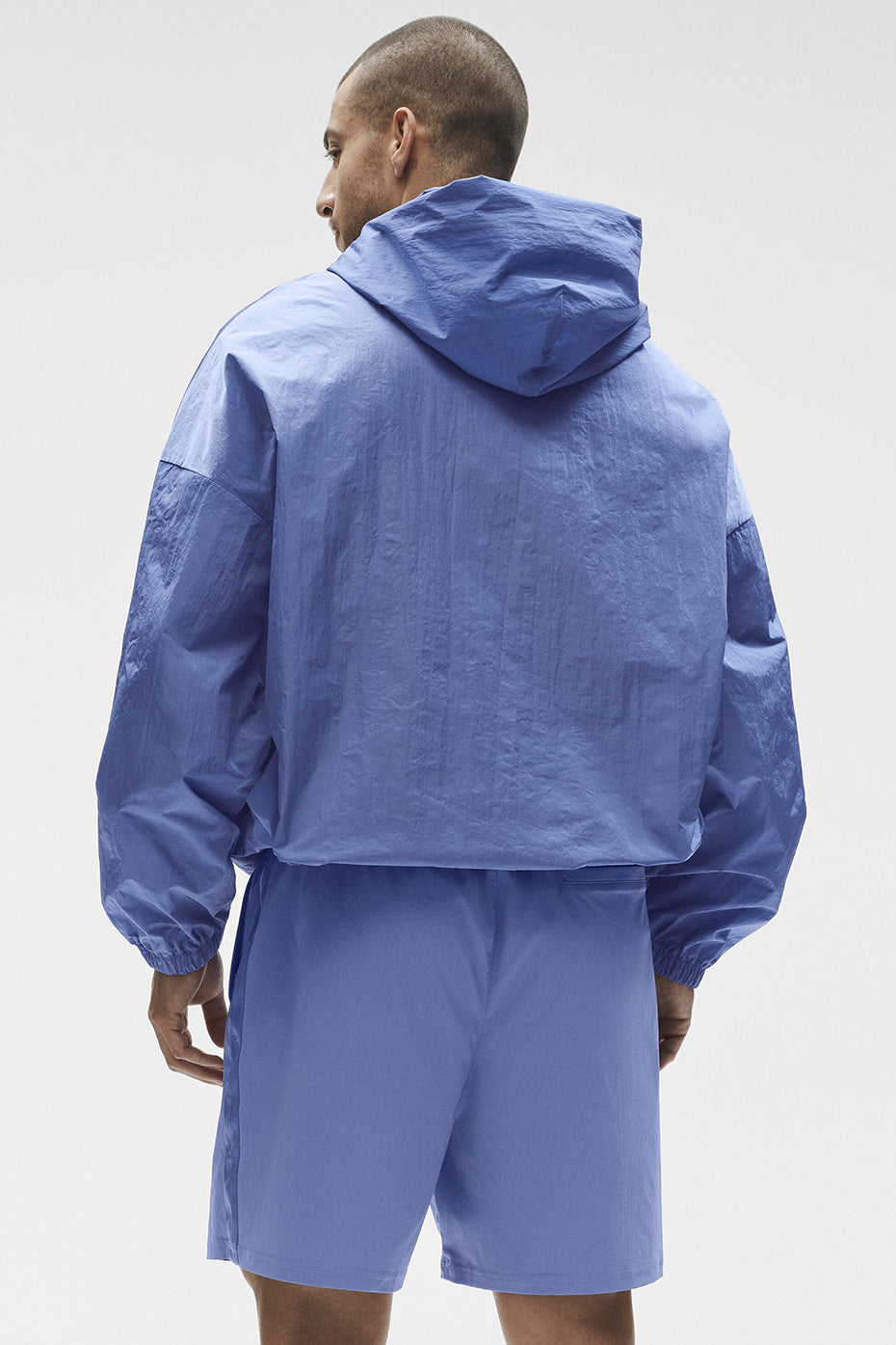Axis Hooded Pullover - Provence Blue--1