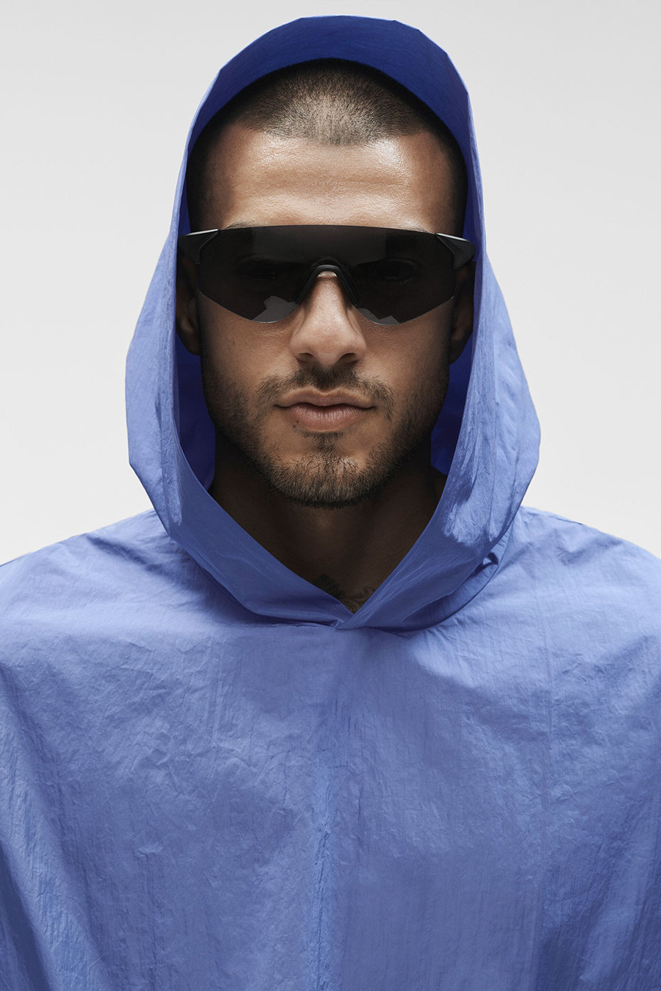 Axis Hooded Pullover - Provence Blue--4
