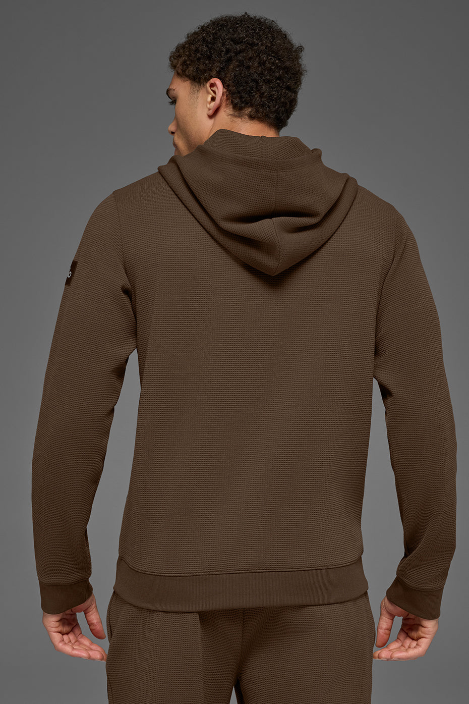 Waffle Lounge Hoodie - Espresso--3