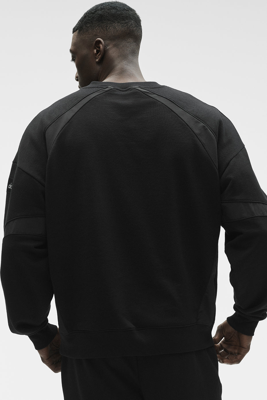 Field Crew Neck Sweatshirt - Black--3