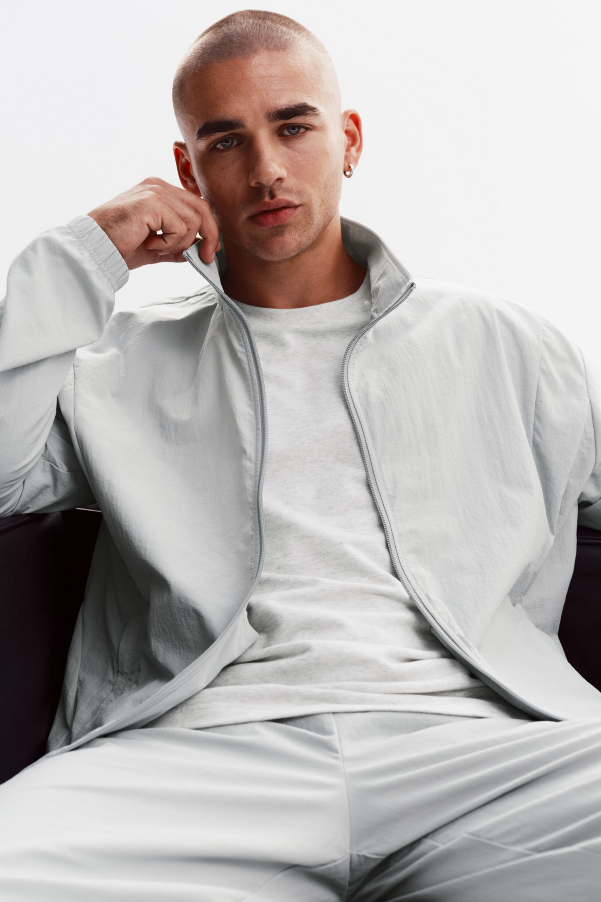 Takeaway Track Full Zip Jacket - Titanium--0