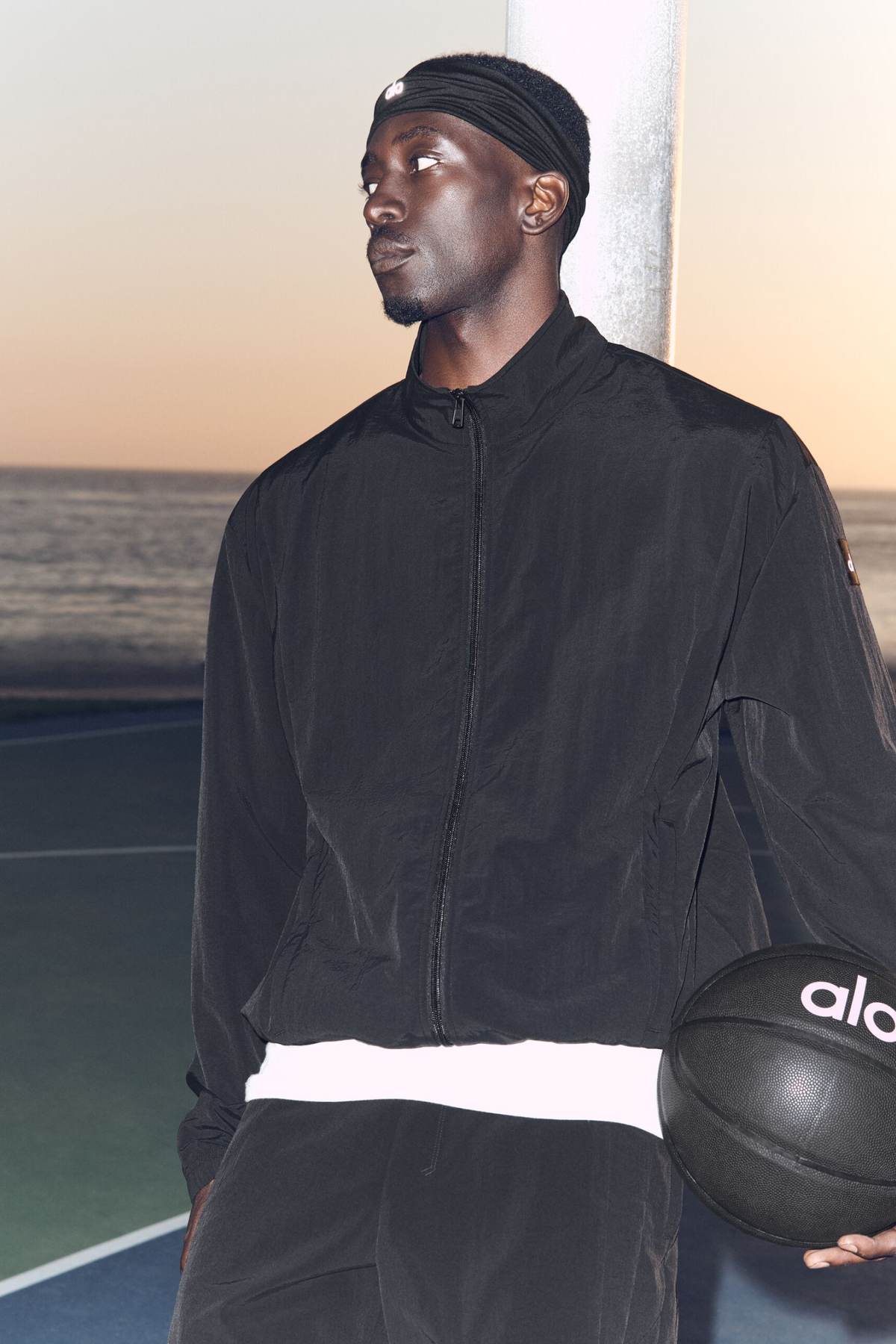 Takeaway Track Full Zip Jacket - Black--0