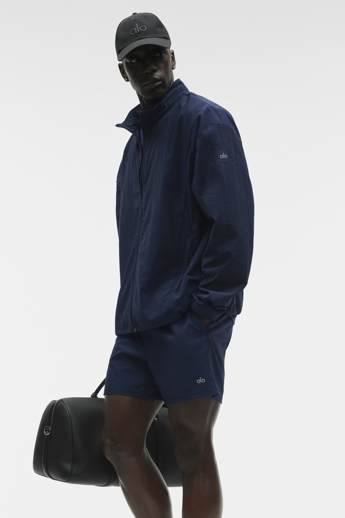 Takeaway Track Full Zip Jacket - Navy--4
