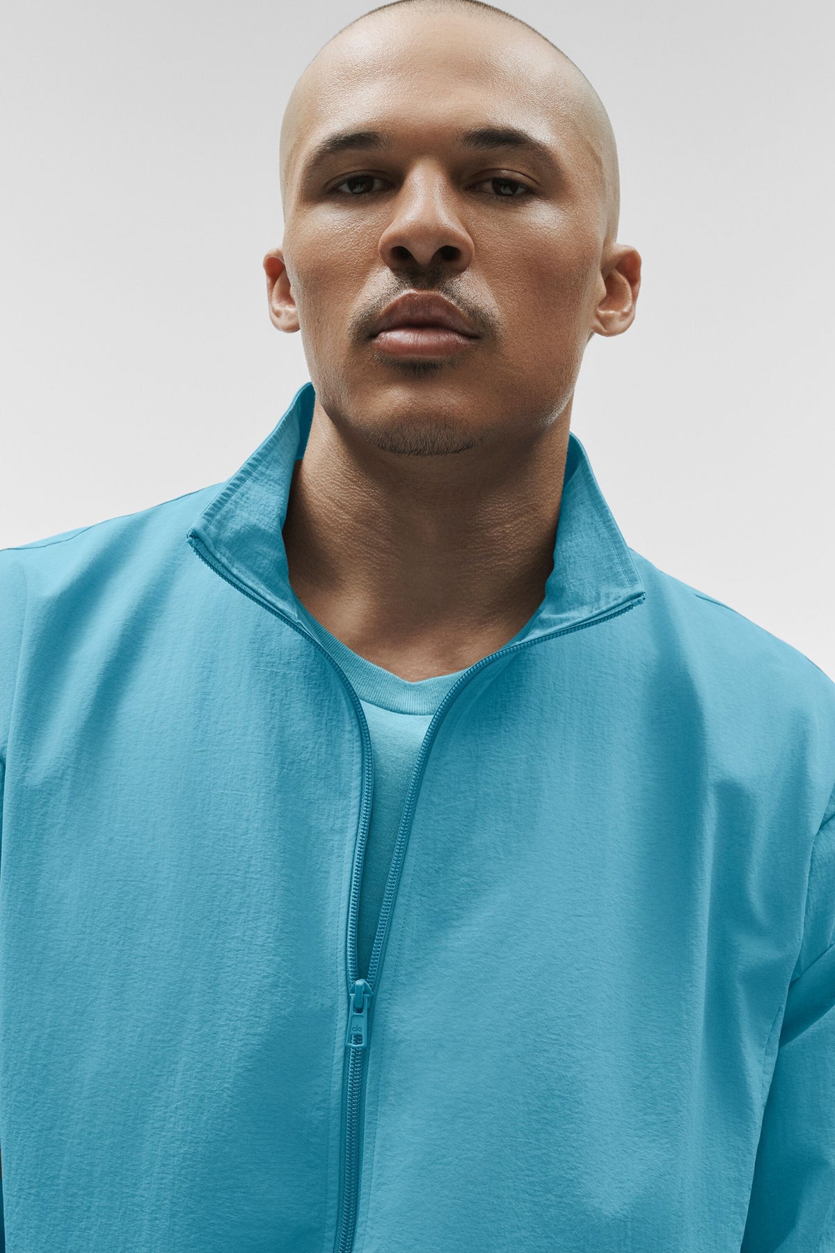 Takeaway Track Full Zip Jacket - Blue Breeze--4