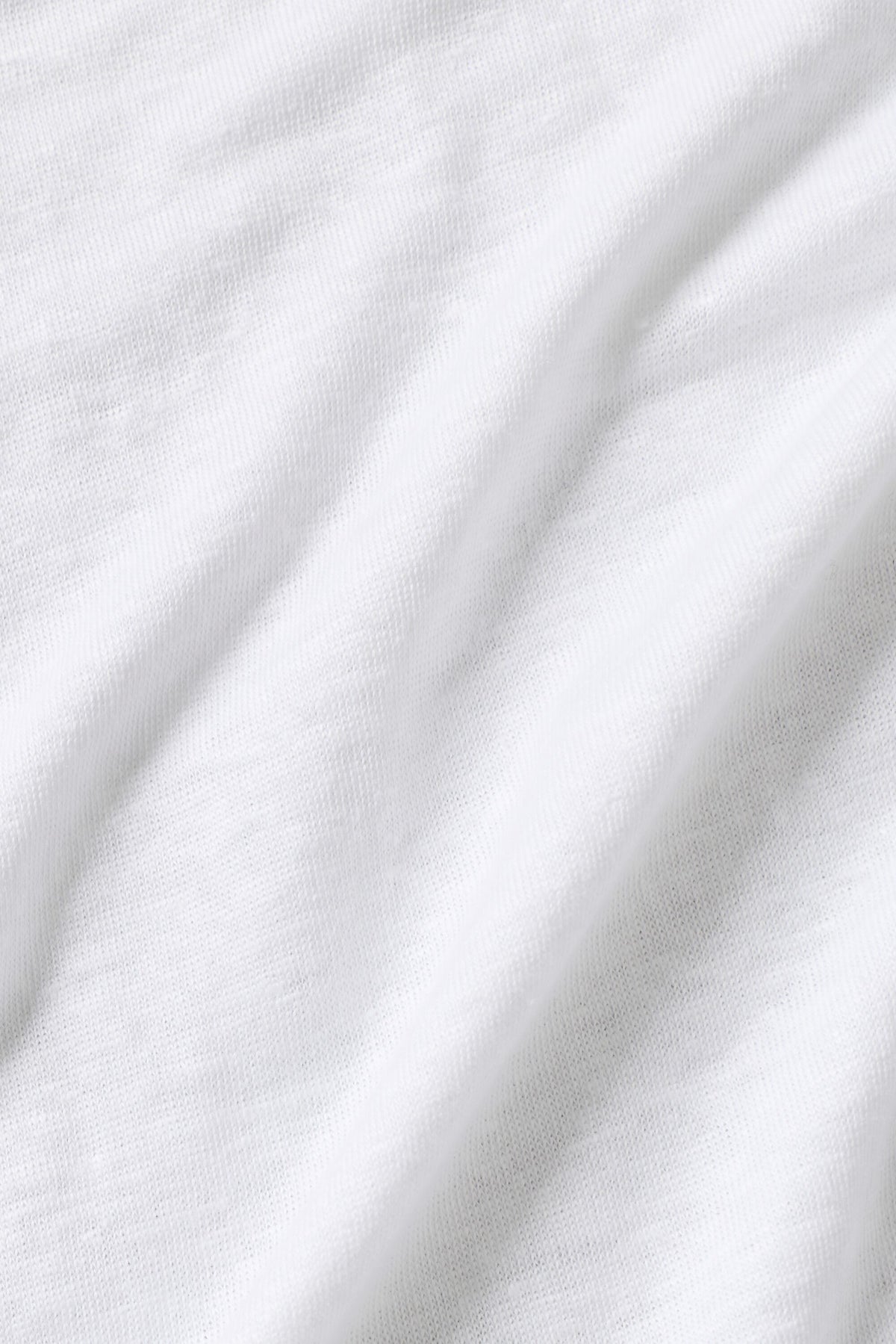 Linen Jersey Coastal Long Sleeve Button Up - White--5