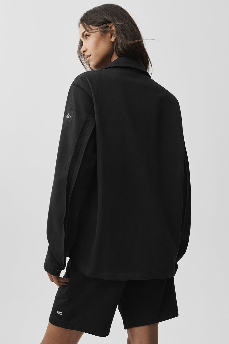 Edition Sueded Jacket - Black--1