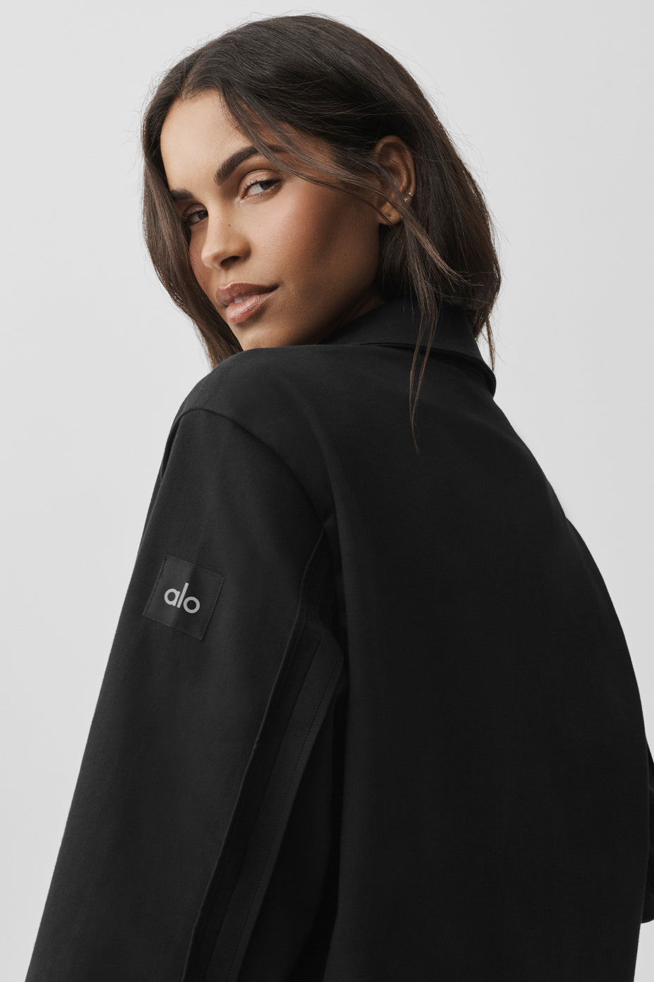 Edition Sueded Jacket - Black--3