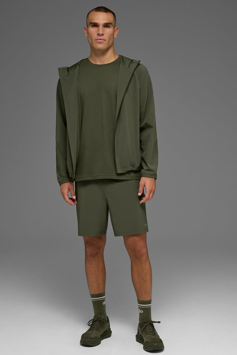 Performance On-The-Go Jacket - Green Olive--6