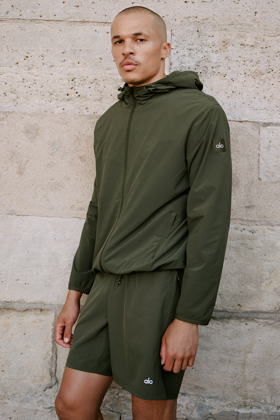 Performance On-The-Go Jacket - Green Olive--0