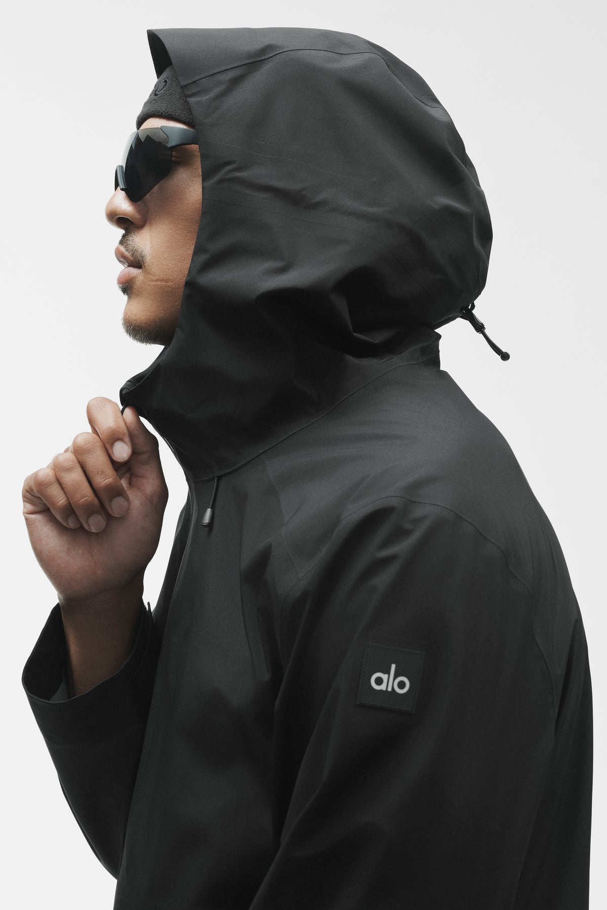 Alpha Shell Jacket - Black--4