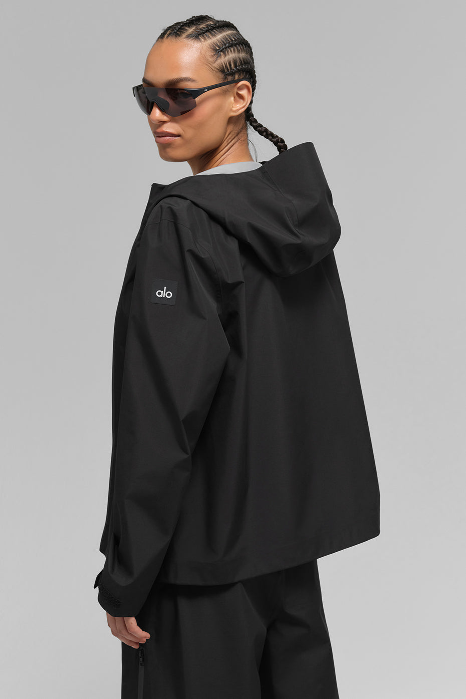 Alpha Shell Jacket - Black--2