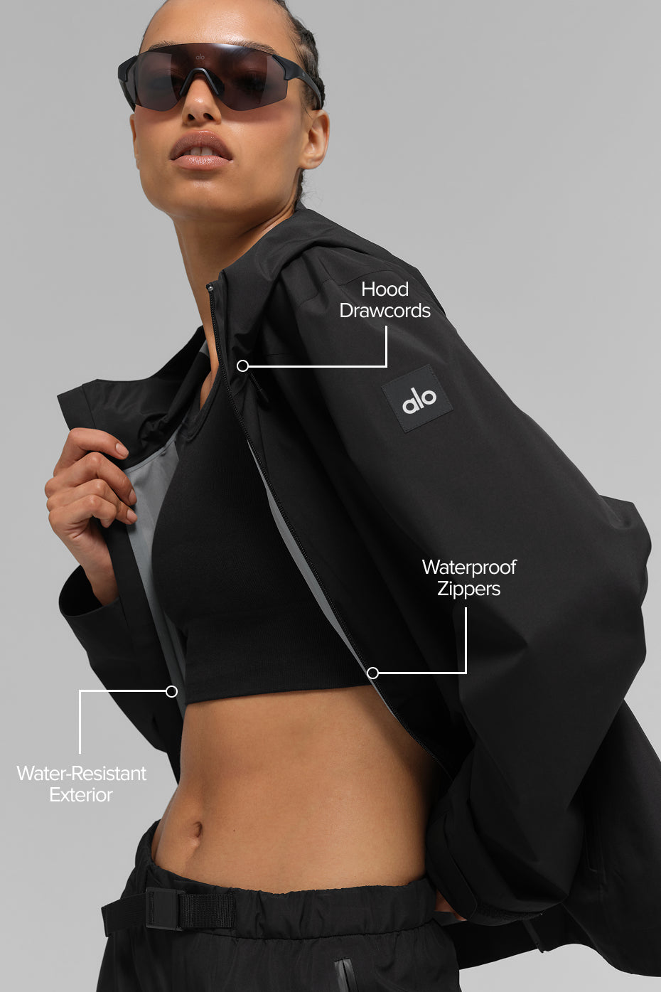 Alpha Shell Jacket - Black--1