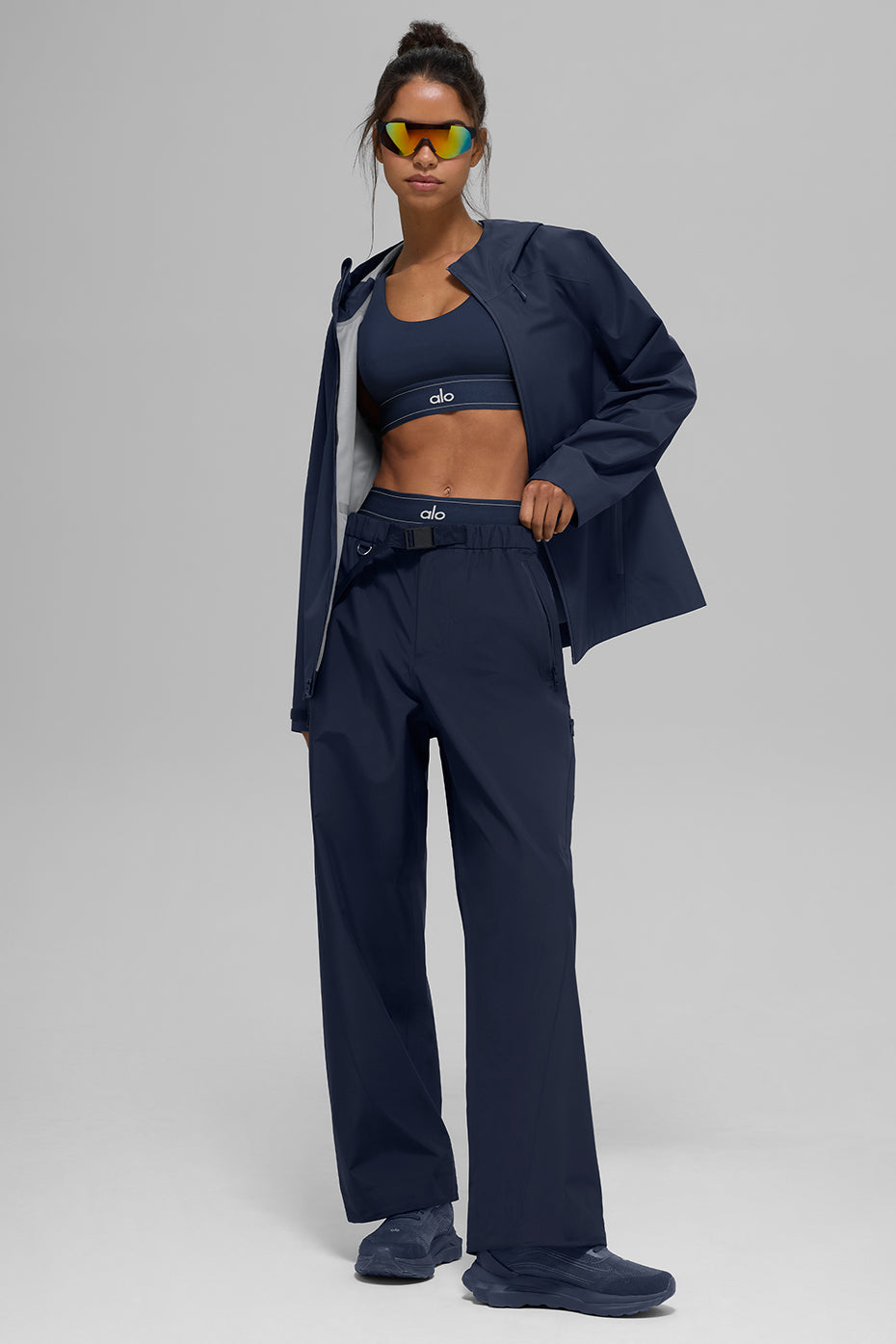 Alpha Shell Jacket - Navy--4