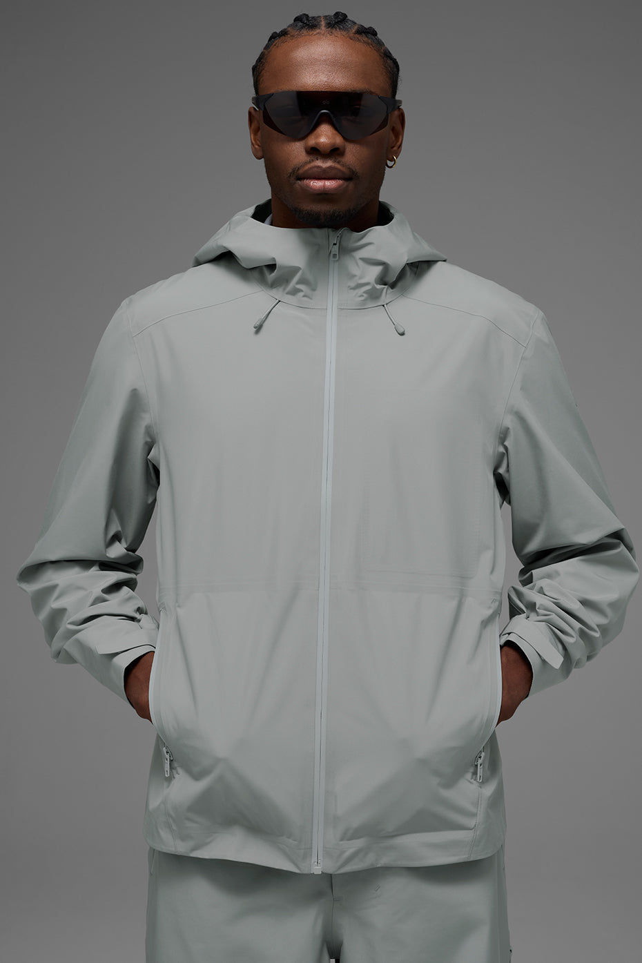 Alpha Shell Jacket - Lunar Grey--2