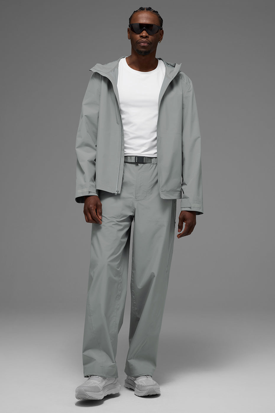 Alpha Shell Jacket - Lunar Grey--5