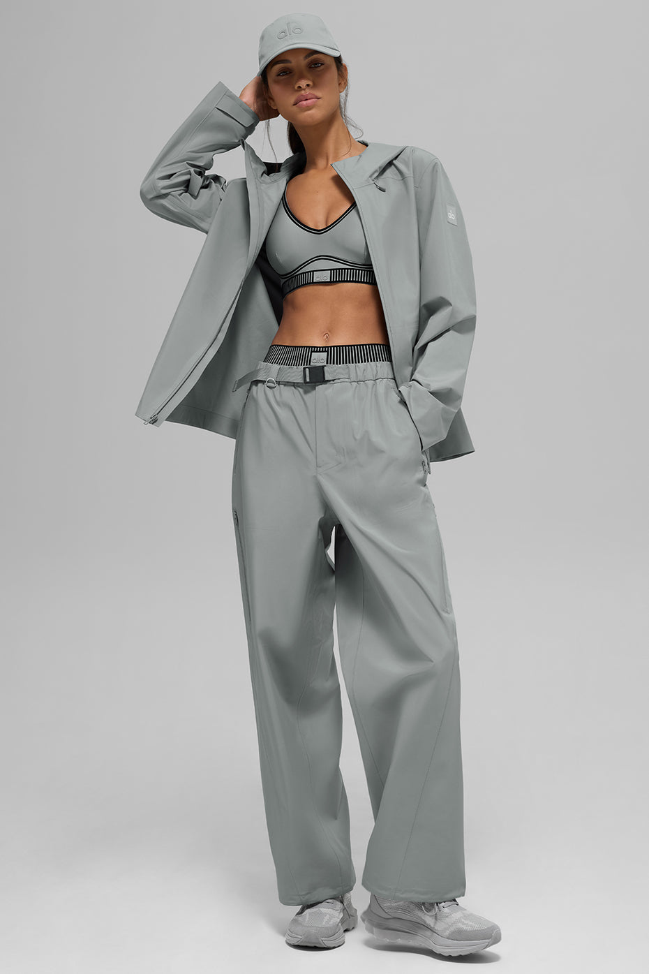 Alpha Shell Jacket - Lunar Grey--4