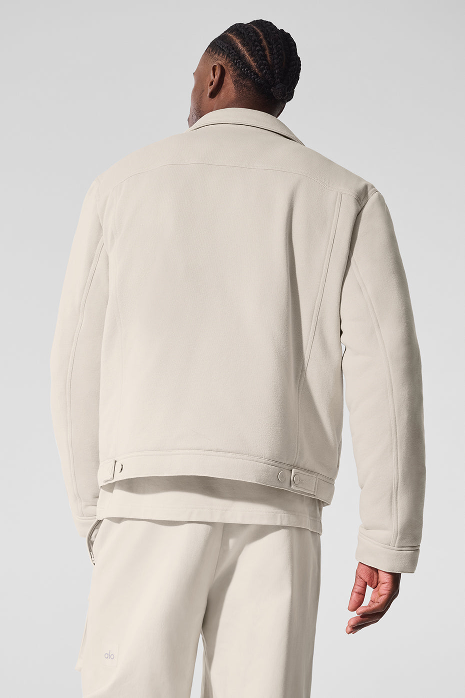 Ease Trucker Jacket - Bone--2