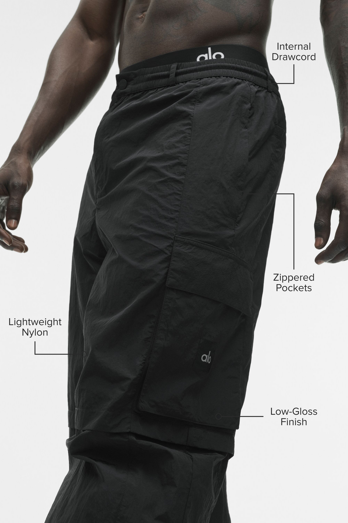 Axis Cargo Trouser - Black--1