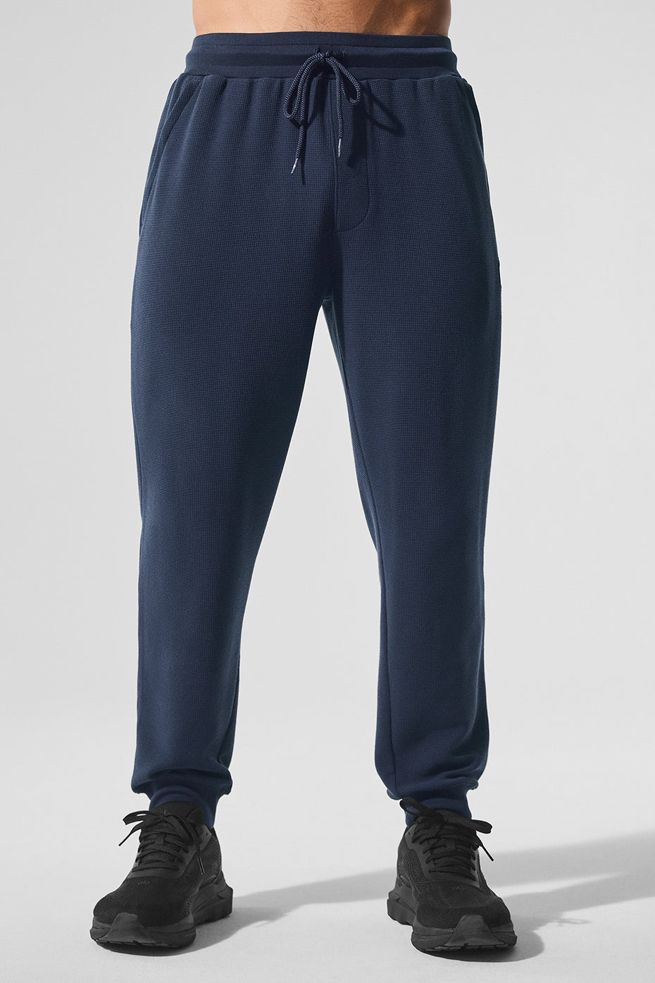 Micro Waffle Fast Break Jogger - Navy--0