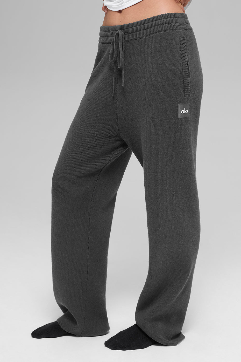 Scholar Straight Leg Sweatpant - Anthracite--3
