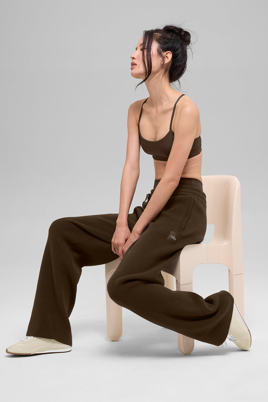Scholar Straight Leg Sweatpant - Espresso--4