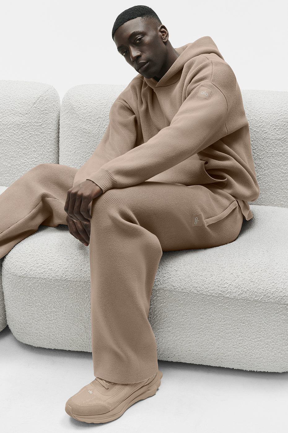 Scholar Straight Leg Sweatpant - Gravel--4