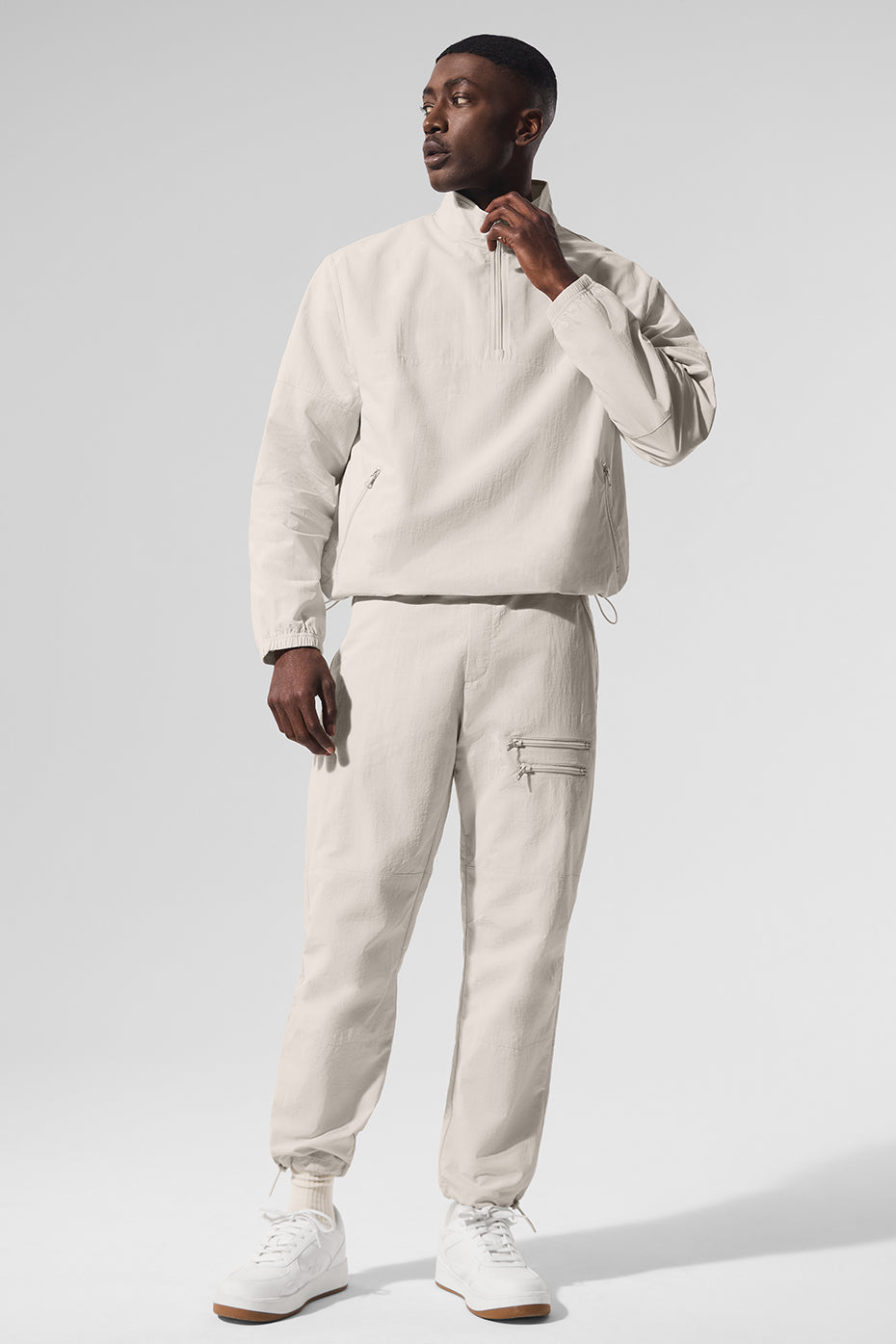 Takeaway Track Pant - Bone--3