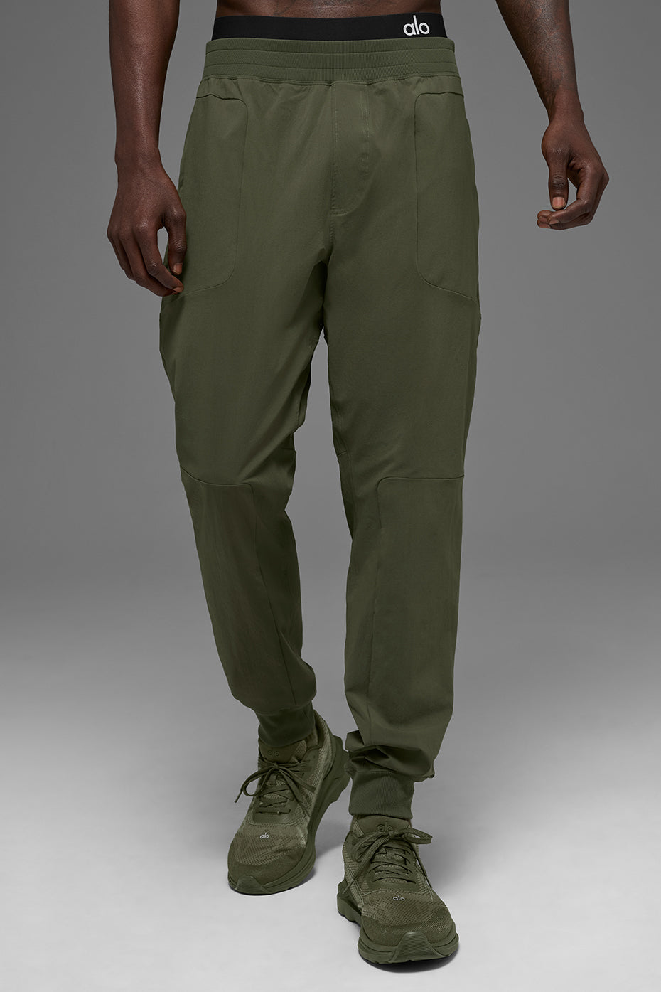 Co-Op Pant - Green Olive--1