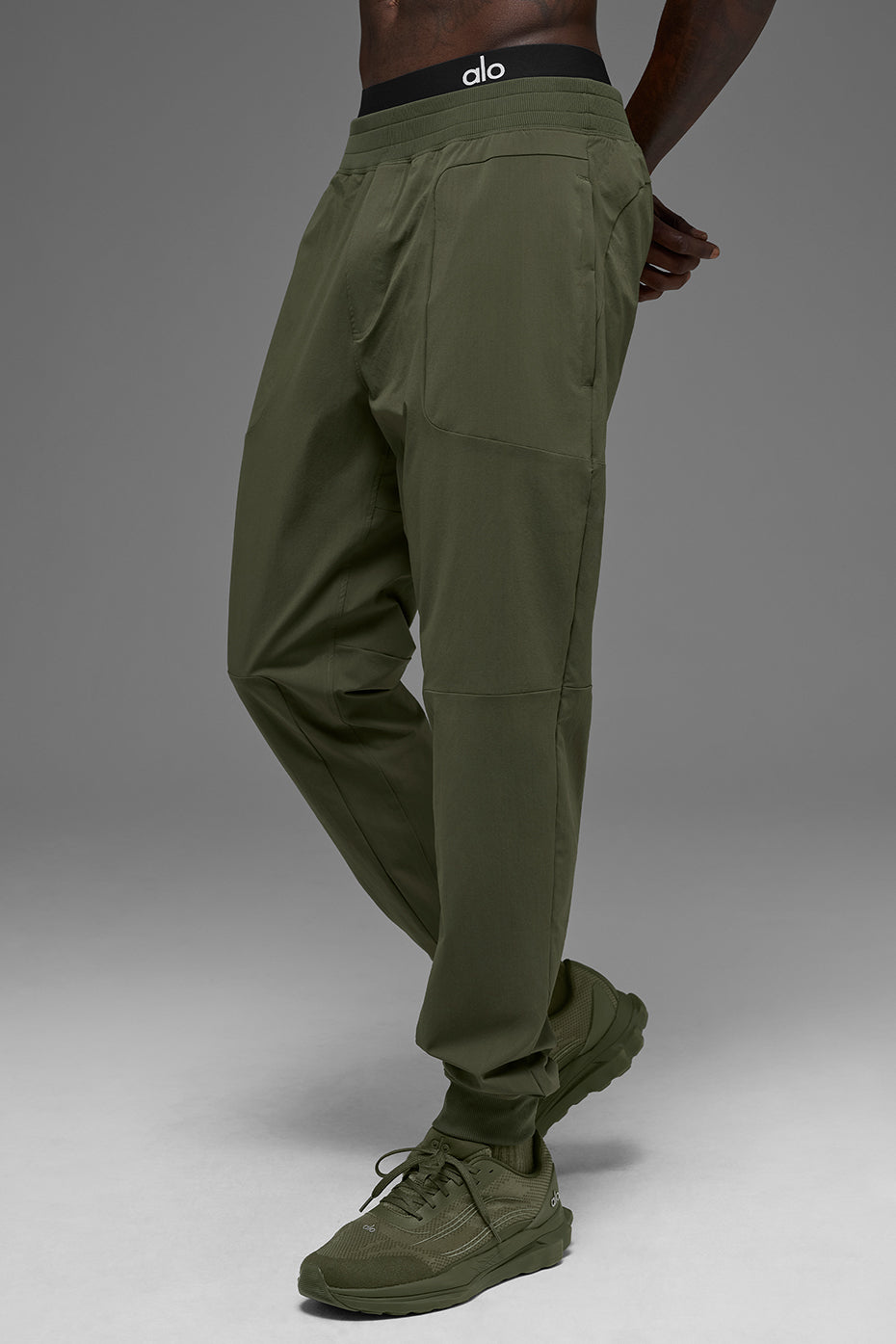 Co-Op Pant - Green Olive--2