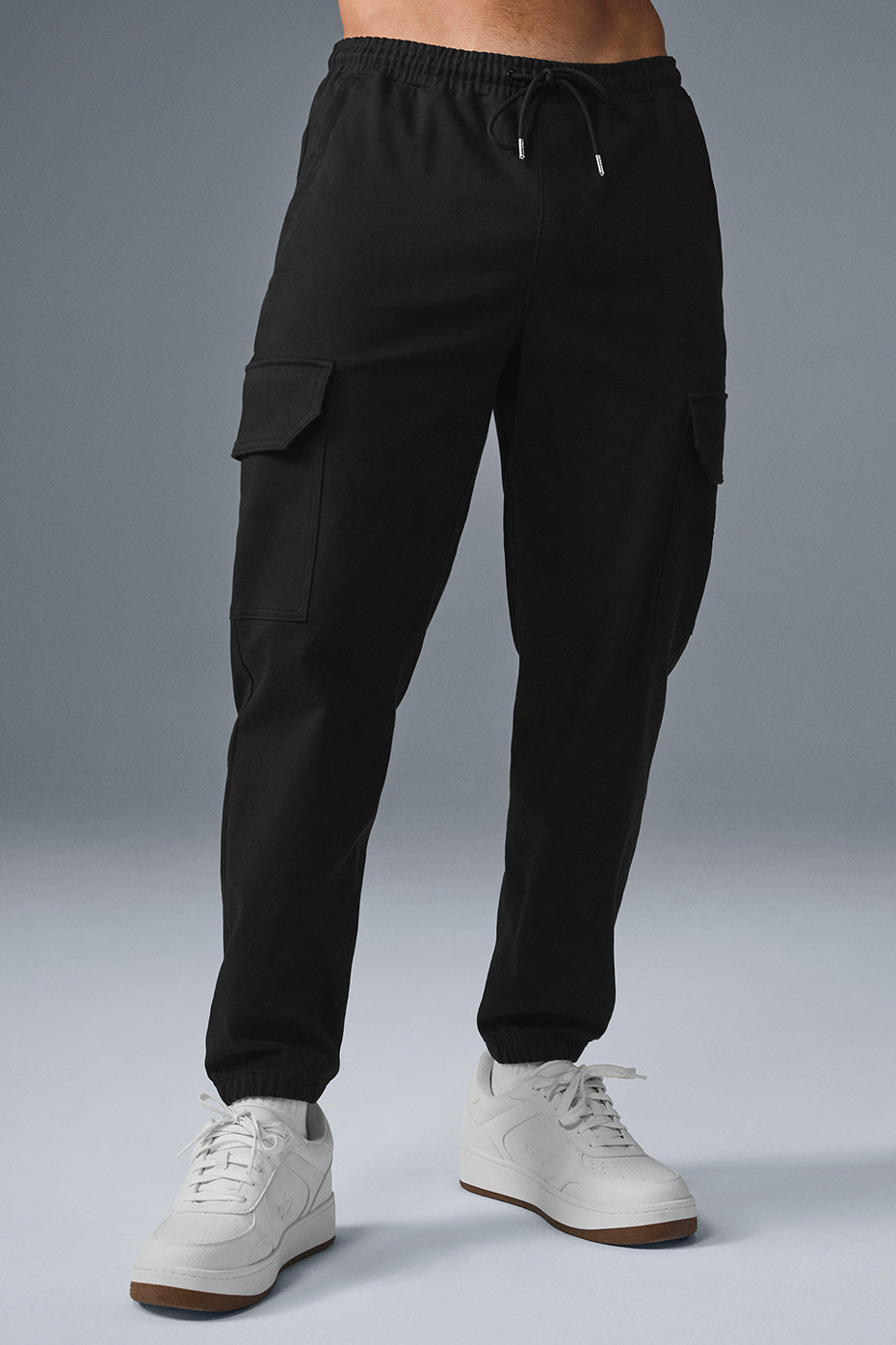 Edition Sueded Jogger - Black--0