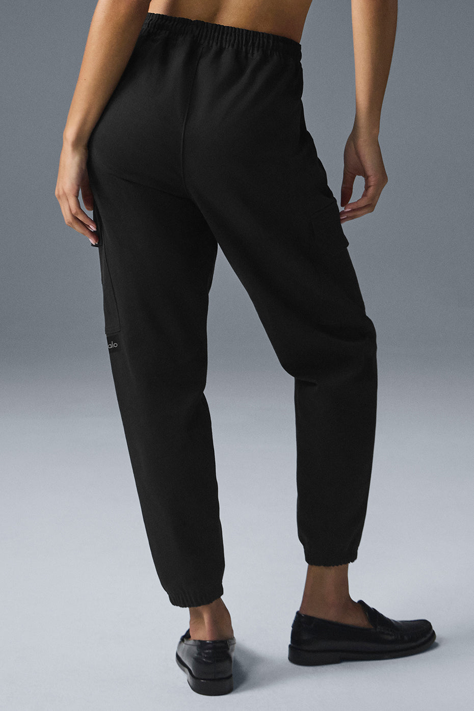Edition Sueded Jogger - Black--1