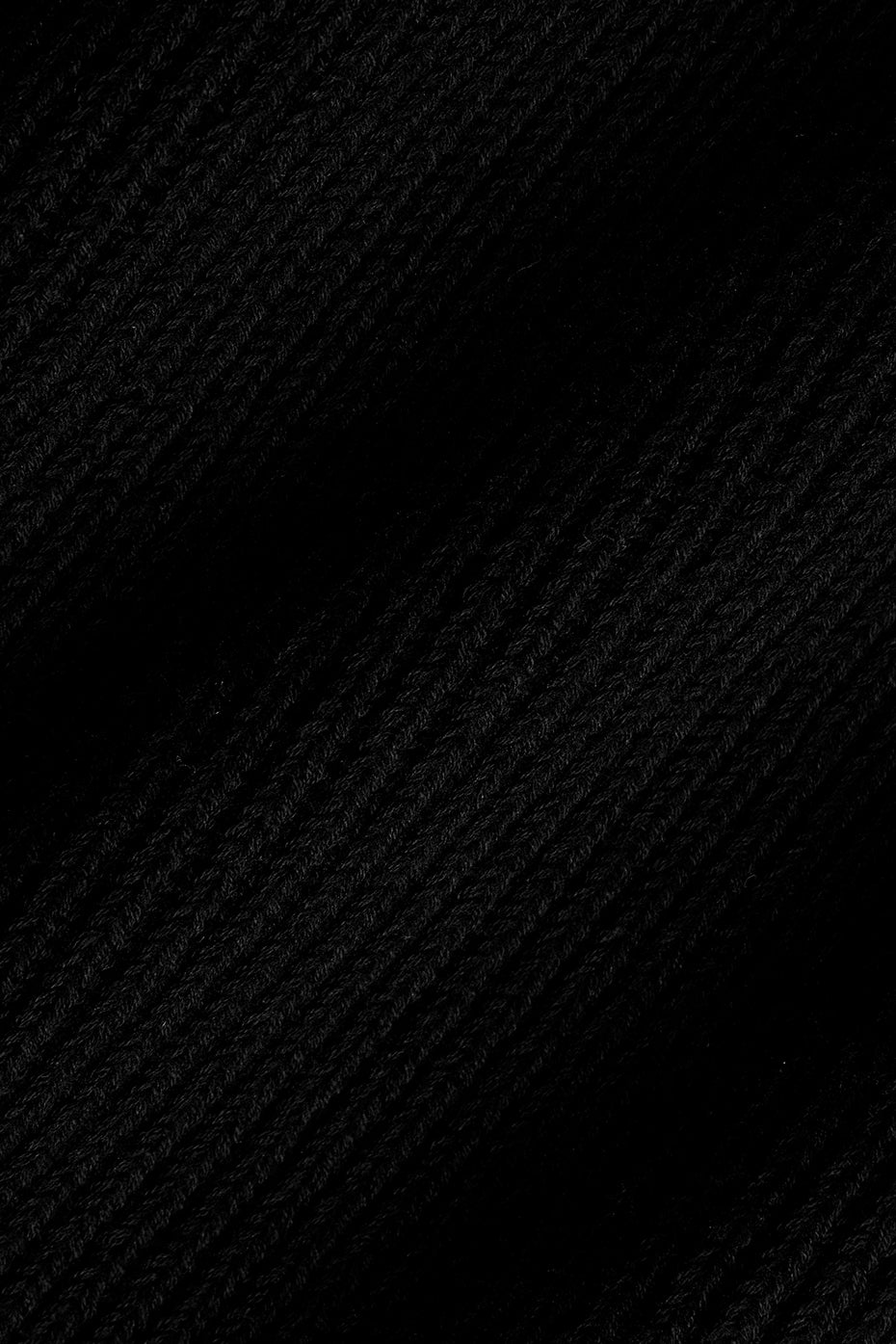 Domain Rib Knit Sweatpant - Black--5