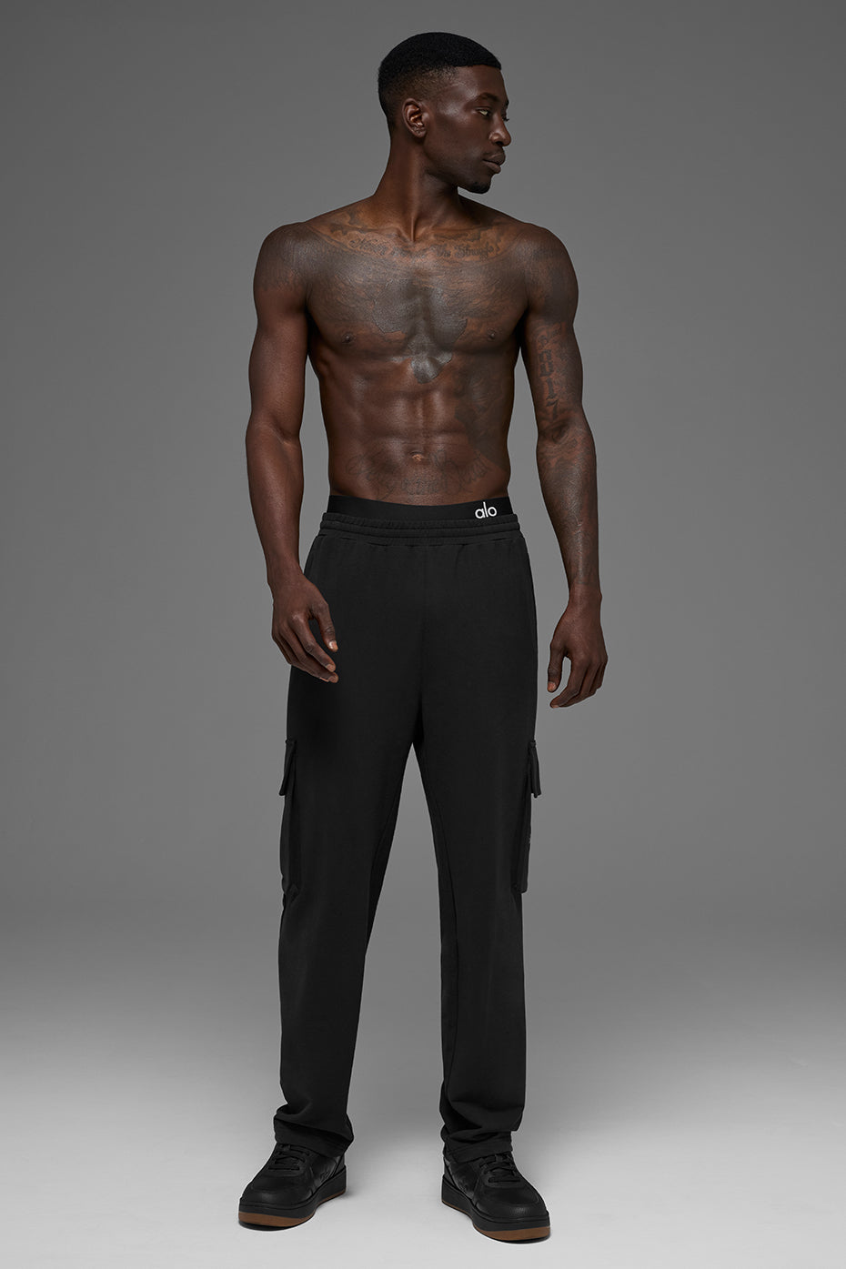 Double Take Cargo Pant - Black--4