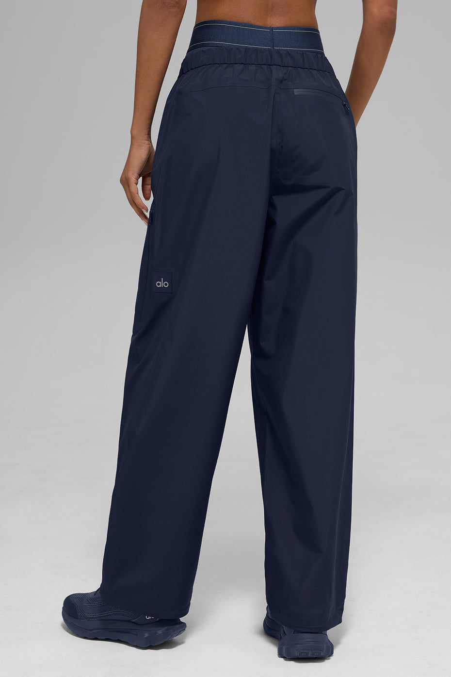 Alpha Shell Pant - Navy--2