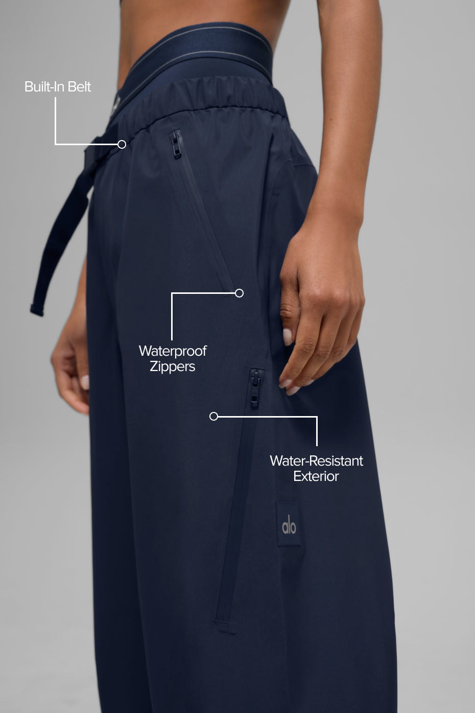 Alpha Shell Pant - Navy--1