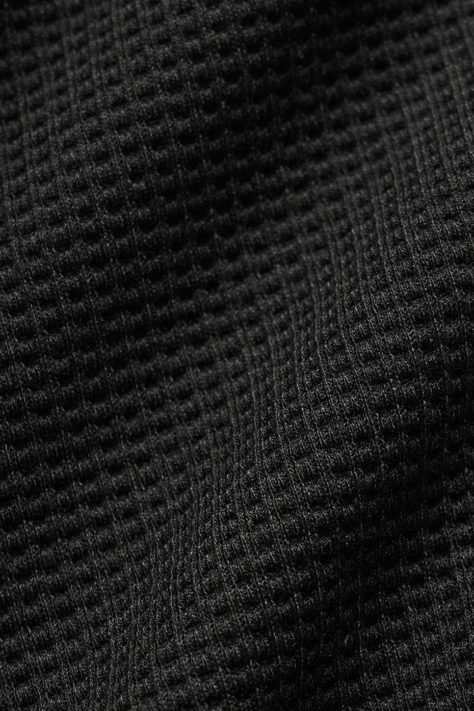Waffle Lounge Jogger - Black--4