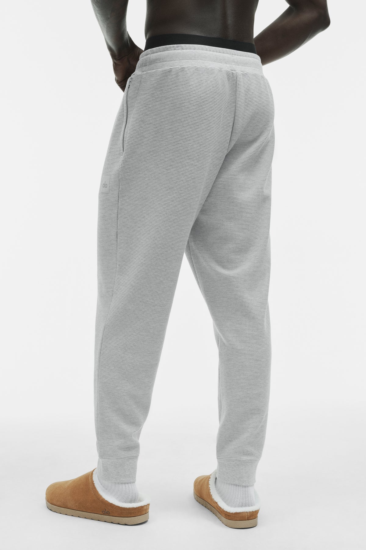 Waffle Lounge Jogger - Athletic Heather Grey--1
