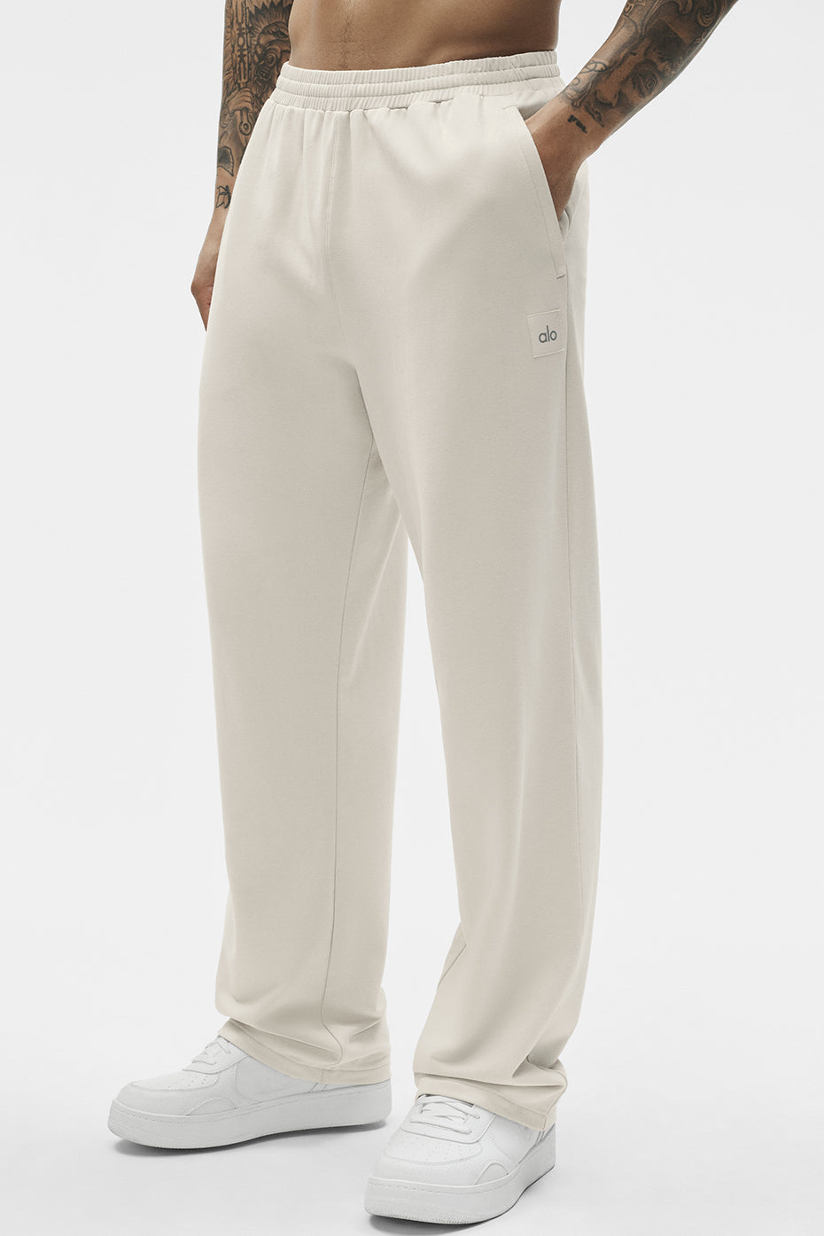 Double Take Straight Leg Pant - Bone--0