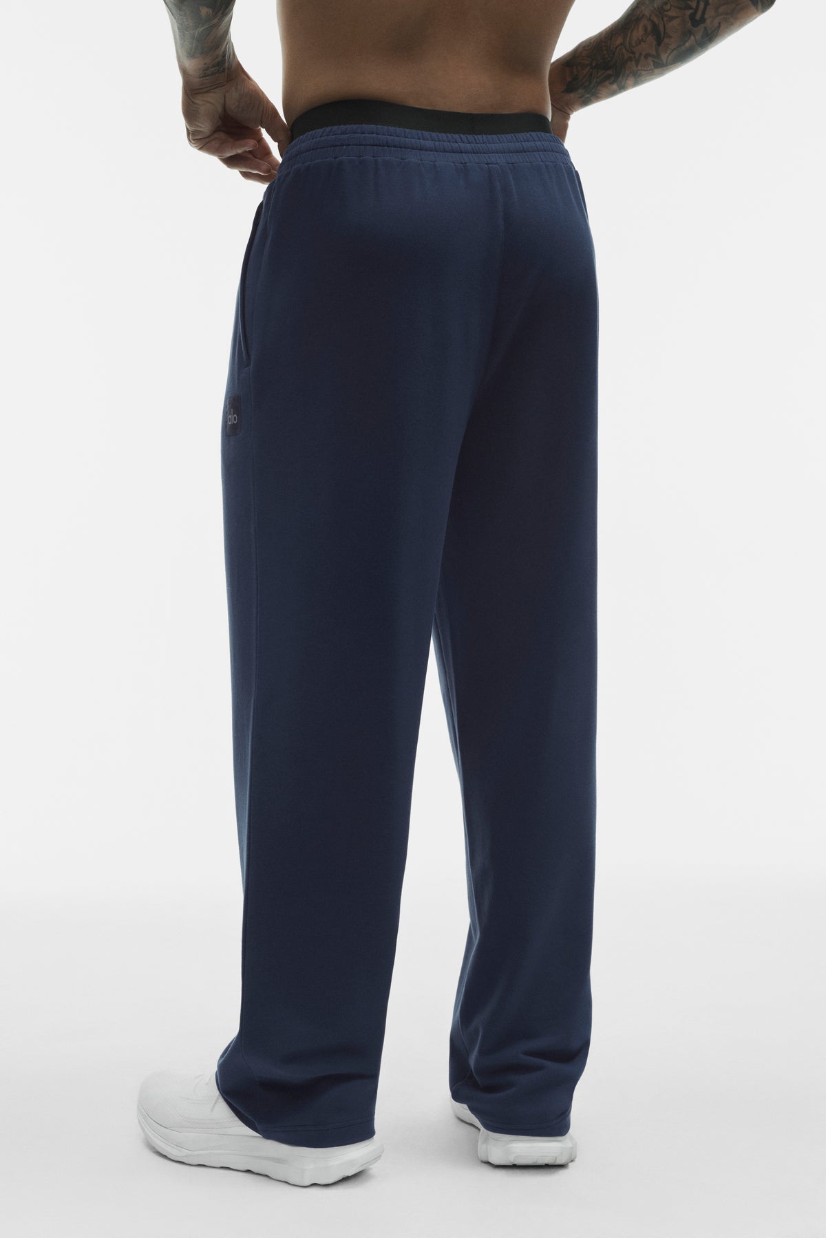 Double Take Straight Leg Pant - Navy--3