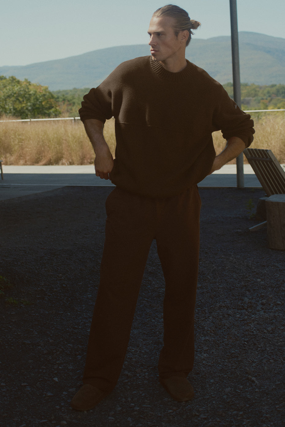 Double Take Straight Leg Pant - Espresso--0
