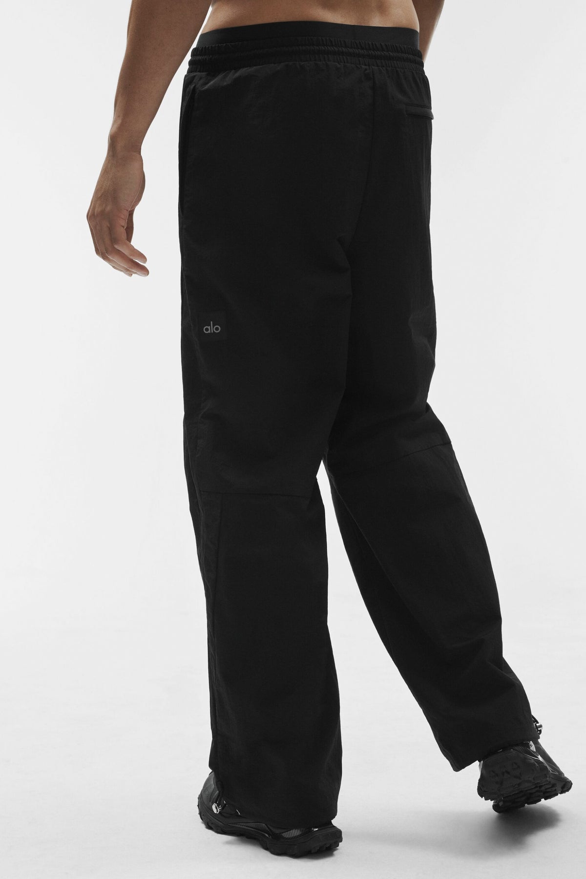 Takeaway Track Straight Leg Pant - Black--3