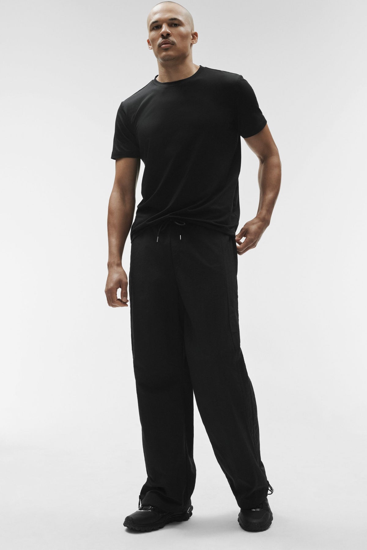 Takeaway Track Straight Leg Pant - Black--4
