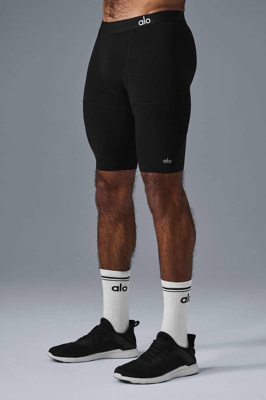 9" Flight Compression Short - Black--2