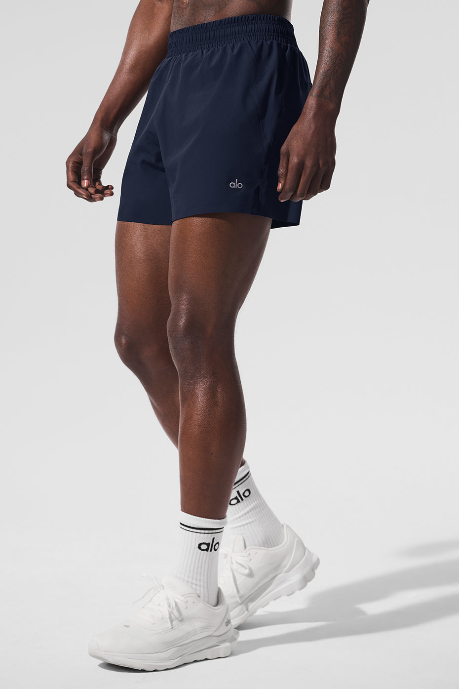 5" Adapt Running Short - Navy--2