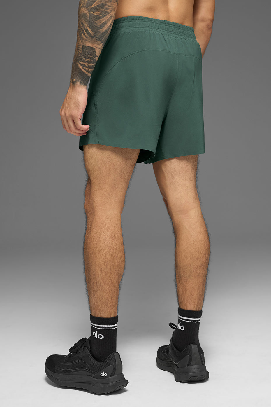 5" Adapt Running Short - Clover Green--2
