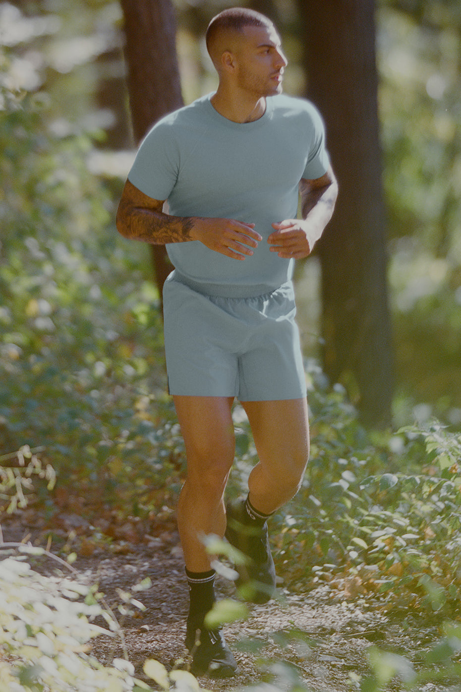 5" Adapt Running Short - Desert Sage--4
