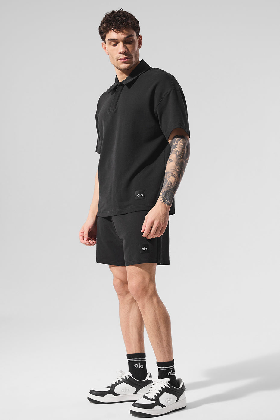 7" Double Take Short - Black--4